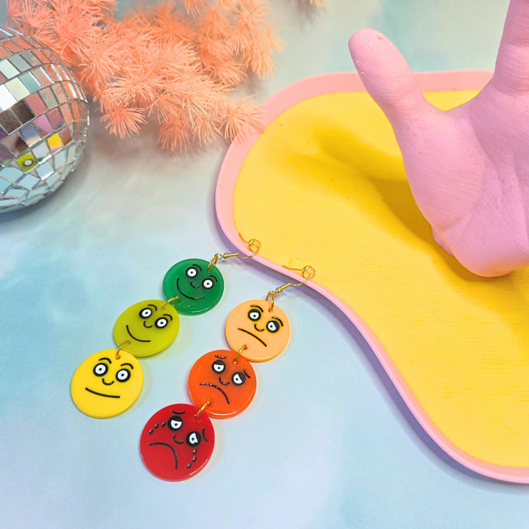 Pain Scale Earrings