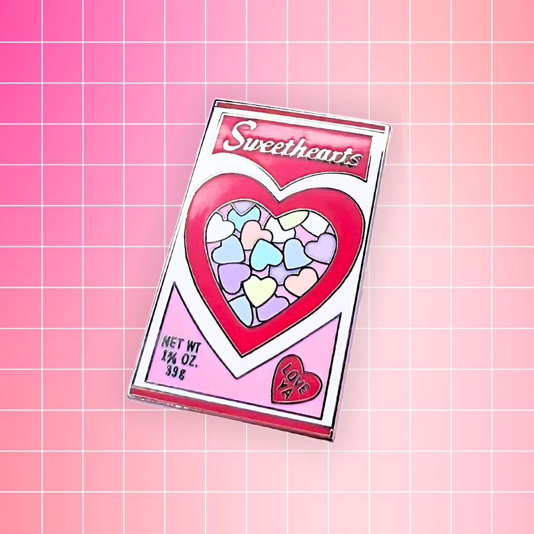 Sweetheart Box - Enamel Pin