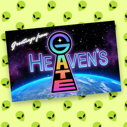 Greetings From Heaven's Gate - Postcard